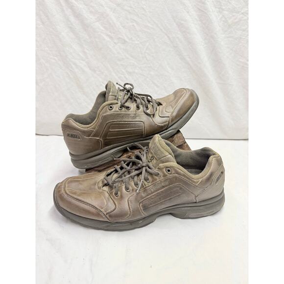 New Balance 627 shoes  Men's size 11D Brown leather Health Walk Walking Shoes - Picture 2 of 15